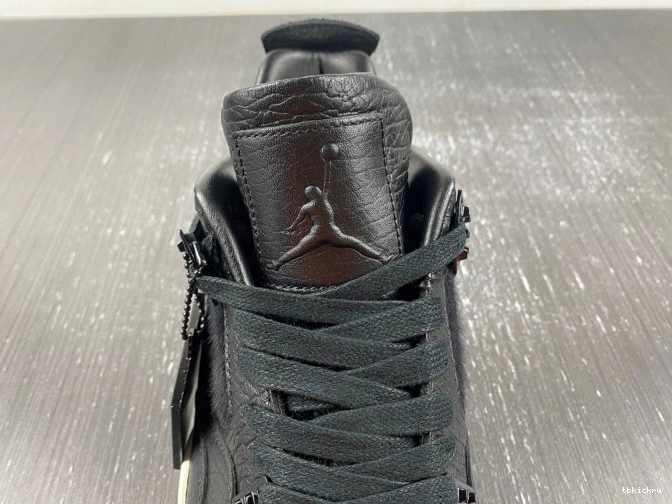 Reps TBkick Black 4 Pony 819139-010 Jordan Retro Hair 0629